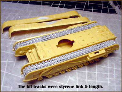 [The kit came with styrene link-n-length track.]