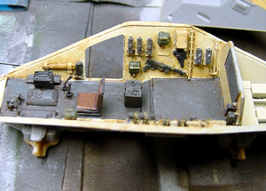 [The Goffy resin update hull painted.]