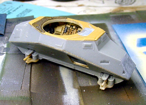 [The resin hull halves mated up together pretty well.]