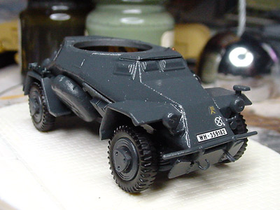 [Tamiya acrylic clear coat was applied for decals and an oil wash.]