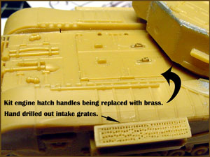 [I ended up drilling the air intake grates by hand using a micro drill.]