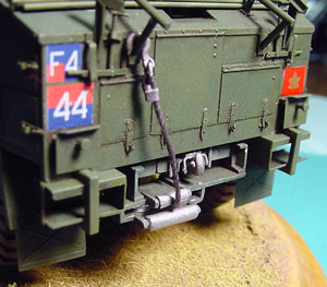 [The final detail, a hook added to the winch cable.]