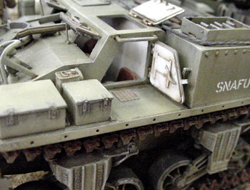 [Some details were added that included a scratch built drive shaft, driver's helmets, weapons etc.]