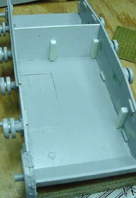 [What the kit does not include is any kind of interior.]