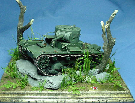 [A set of Fruil tracks replaced the kit supplied rubber band tracks.]
